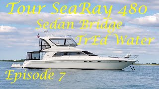 Tour our 480 SeaRay Sedan Bridge TrEd Water!