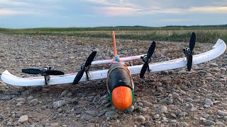 Fast DIY RC plane 4x N30 motor | Toy Glider RC Conversion