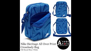 Nike Heritage All Over Print Crossbody Bag - 4L