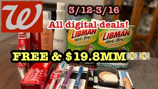 FREE & $19.8MM || 3/12-3/16 || Walgreens is🔥💵💵