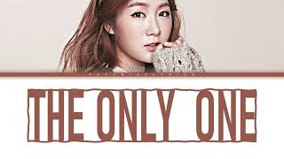 SOYOU - 'The Only One' Lyrics (Color Coded Lyrics)