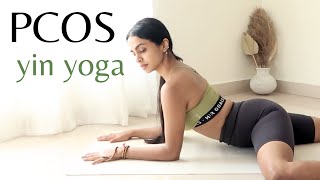 Relaxing Yoga For PCOS, Hormonal Imbalances & Irregular Periods | Part - 6 | Yin Yoga