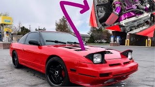 Prepping the 2jz 240sx for Supras in Vegas!!