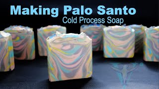 Making Palo Santo Cold Process Soap