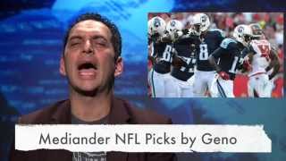 Mediander NFL picks by Geno week #2