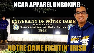 NCAA Apparel Unboxing: Pullover Hoodie Fanatics Notre Dame Fightin' Irish