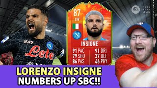 🔥 87 RATED NUMBERS UP LORENZO INSIGNE SBC -  Is He Worth Completing? FIFA 22 Ultimate Team Review