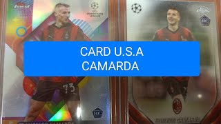 CAMARDA RARA CARD TOPPS USA CHAMPIONS LEAGUE ADRENALYN XL 2024/25 UNBOXING rara card codice gioco