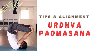 Urdhva padmasana with Tips & alignment | Upward Lotus Pose | Gayana | Hamsa Yoga Foundation