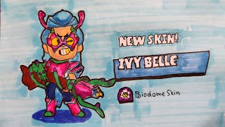 IVY BELLE but In Real Life | Biodome skin | Brawl Stars #brawlstars #inspirationbs