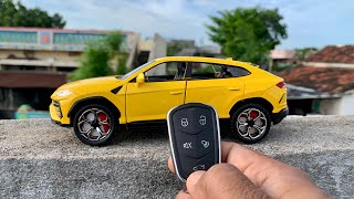 Unboxing of Scale 1:24 Lamborghini Urus | Scale 1/24 Model | Die-Cast Collection | Miniature | DIY |