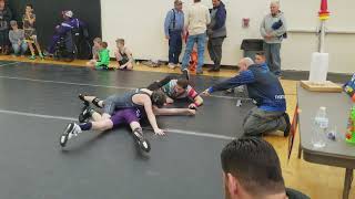 Travis 2/10/18 Bear Claw Brawl pinned