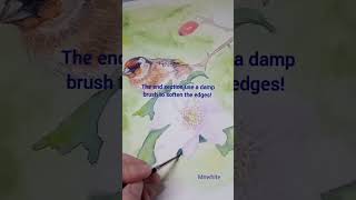 Check out my CHANNEL for more watercolor videos.   #watercolor #birdartist   #howtopaintbirds