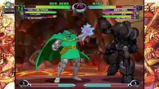 MvC2 Ryu Vs BH Doom Cyke Grandmaster