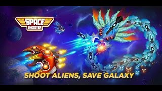 Space Shooter galaxy attack gameplay| Attack with different spaceship models 👌| Best android game 🎮