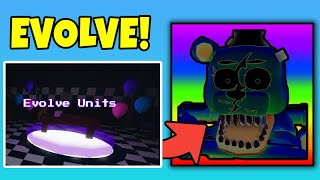 NEW Evolve Units in Five Nights TD LEAK! | FNTD