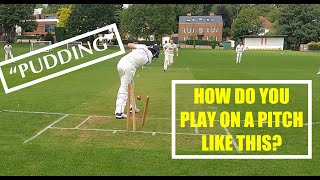 How did we play on this "STICKY WICKET"? THE PUDDING! - GoPro Wicket Keeping and Batting - Match 14