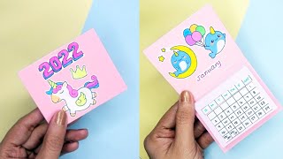 How to make Cute Diy Calendar at home | Easy diy calendar for 2022 | Diy Works