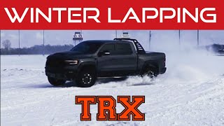 Ram TRX - Winter Lapping at Toronto Motorsports Park!