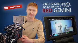 Что нужно знать когда берёшь в прокат? RED Gemini