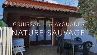 Gruissan - Les Ayguades - EN EXCLUSIVITÉ : Pavillon 2 pièces + Mezzanine à vendre meublé