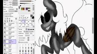 SpeedPaint MLP - Eyeless Sweety