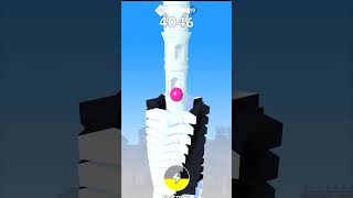 Satisfying Stack Ball gameplay part 3 #stackball #gaming #shorts