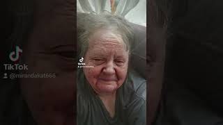 Using the Tik Tok old lady & bold glamour filters!!! So bizarre!!! 😳😱👵👸