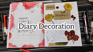 Bullet Journal | Diary Decoration | Journal Idea | My Personal Diary ‎@DIYwithMinnie