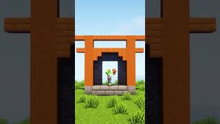 Minecraft Nether Portal Design (Japanese version) #shorts