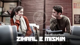 Zihaal e Miskin New Bass Boosted Remix Song| Bass x Remix Song| Old Hindi Bass Song|@DeepBassSaan