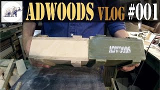 ADWOODS VLOG #001 Color oil, decor and plywood box