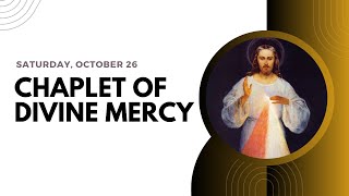 Chaplet of Divine Mercy -- Saturday, October 26 ❤️  Follow Along Virtual Rosary