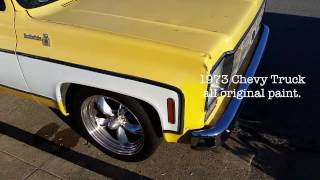 PDR: 1973 Chevy Truck - Dent Repair