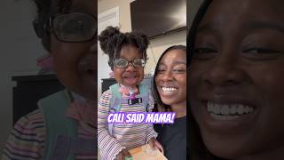 CALI SAID "MAMA" FOR THE 1ST TIME! NONVERBAL NOMORE #FIRSTWORDS #MEDICALNEEDS #SPECIALNEEDS #CALIJOY