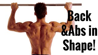 قوي ظهرك  وشد بطنك Back and abs into shape الكابتن/الوليد الكعيد