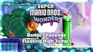 Super Mario Bros. Wonder • Badge Challenge (Floating High Jump I)