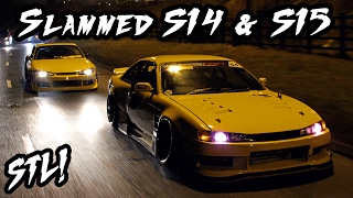 Slammed S14 & S15 SR20 Drive By