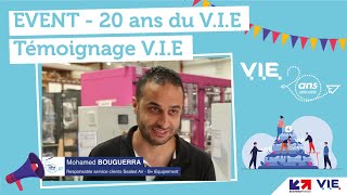 EVENT - 20 ans du V.I.E - Témoignage V.I.E