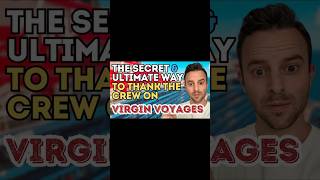 The Secret Way to Thank Your Virgin Voyages Crew! #short #Virgin Voyages #Cruise #Secret #Best #Tips