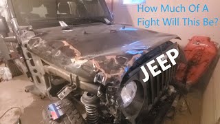 Front Axle, Air Bags, and other Head Aches. The Wrecked Wrangler