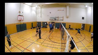 Open-Gym Volleyball at IDCC (Seattle, WA) - Dec. 27, 2017