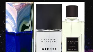 1st impressions: L'eau Bleu Issey Miyake, Issey Miyake Intense, Guerlain L'eau Boisee