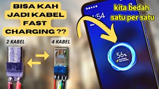 КАК СДЕЛАТЬ БЫСТРЫЙ USB-КАБЕЛЬ ДЛЯ ЗАРЯДКИ | только с двумя кабелями может быть быстрая зарядка??