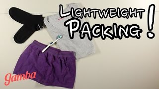 Tips for Travelling: Pack for One Night