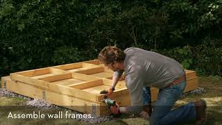 How to build a garden shed