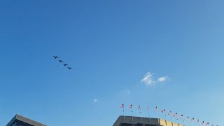 Texas A&M University - Campus Exterior - 10/7/2017 A-10 Warthog Flyover at Kyle Field