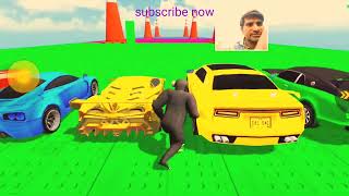 Crazy Ramp Car  Stunts Racing || Impossible GT Car Mega Tracks Simulator 3D: Android Gameplay