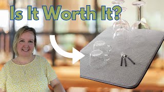 Giant Dish Mat Unveiled: An In-depth Look at the XXL Microfiber Drying Mat by Bellemain