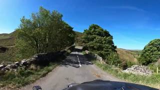 Peak District Motorbike Ride, Lognor to Flash.